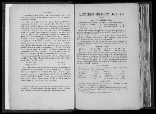 Annuaire administratif, commercial et industriel de la Meuse 1863-1864