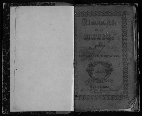Almanach de la Meuse 1834