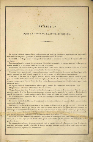 1885 - Registre matricules n° 994-1484 [et aussi canton de Conflans]