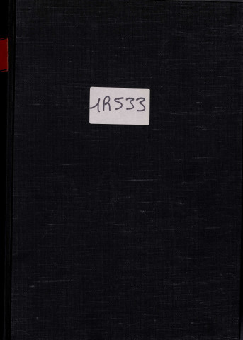 1901 - Registre matricules n° 2317-2703