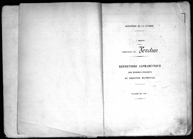 1886 - Répertoire alphabétique