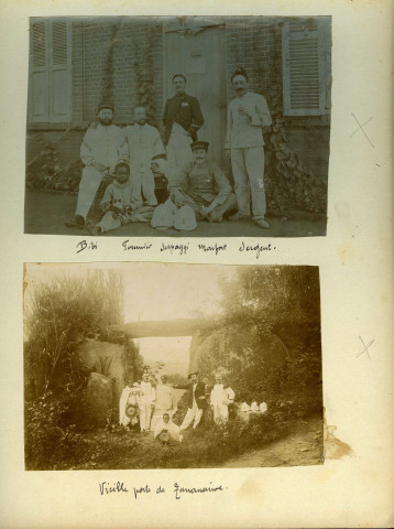 Photographies de Claude Pibarot et de sa correspondance avec son fils Pierre.