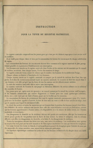 1891 - Registre matricules n° 991-1515 [et aussi canton de Briey]