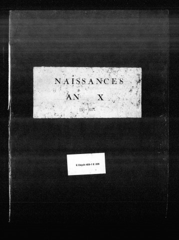 Naissances (1801-1802-An X)
