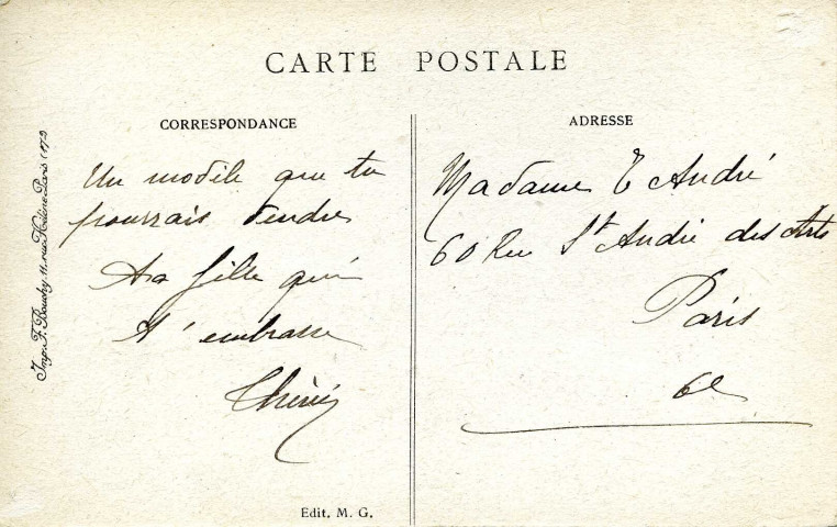Cartes postales sur Véry, photographies prises par Maurice et Emile Mangin, correspondances d'Edmond Ravenel.