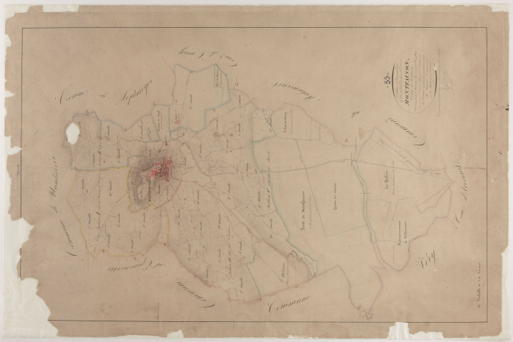 MONTFAUCON - Tableau d'assemblage