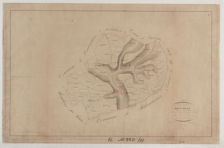 BIENCOURT - Tableau d'assemblage feuille 01