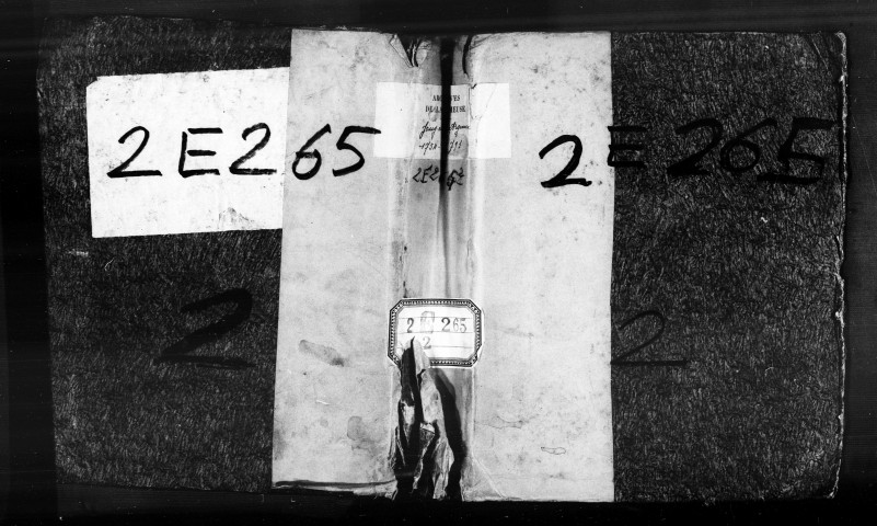 Baptêmes, Mariages, Sépultures (1754-1791)