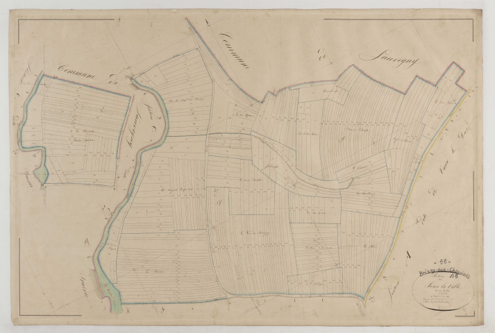 BRIXEY-SUR-MEUSE - Section B sous la Ville feuille 05