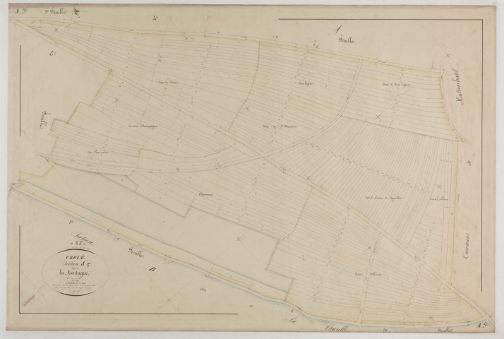 CREUE - Section A de la Montagne feuille 05