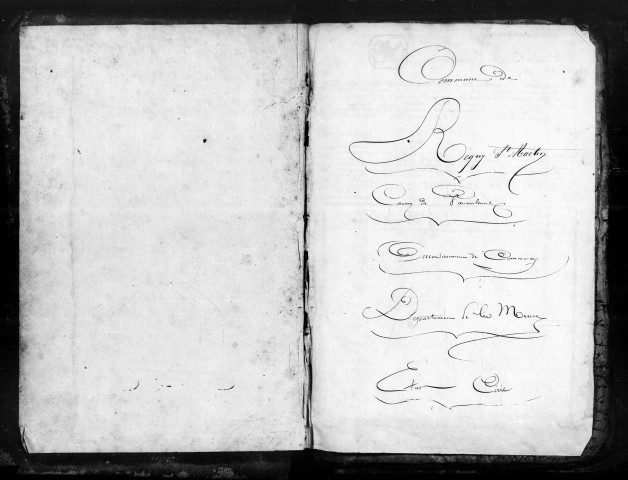 Naissances, Mariages, Décès (1793-1812)
