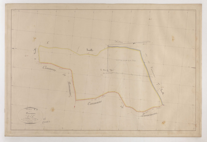 ORNES - Section A - de Curmont - feuille 04