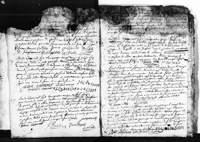 Naissances, Mariages, Décès (1792-1797)