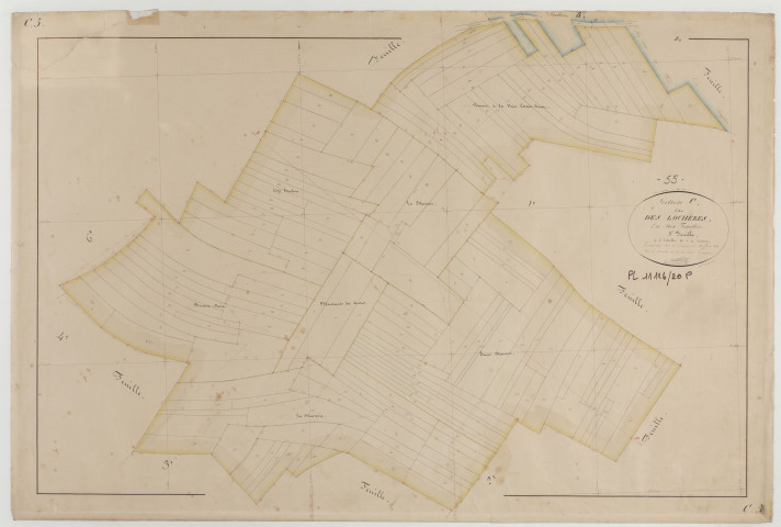 MANDRES - Section C des Lochères feuille 05