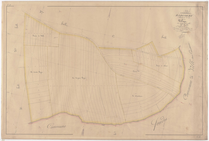 RARECOURT - Section C - du Village - feuille 02