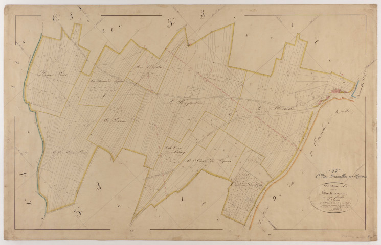 BRIEULLES-SUR-MEUSE - Section A - de Martinvaux - feuille 04