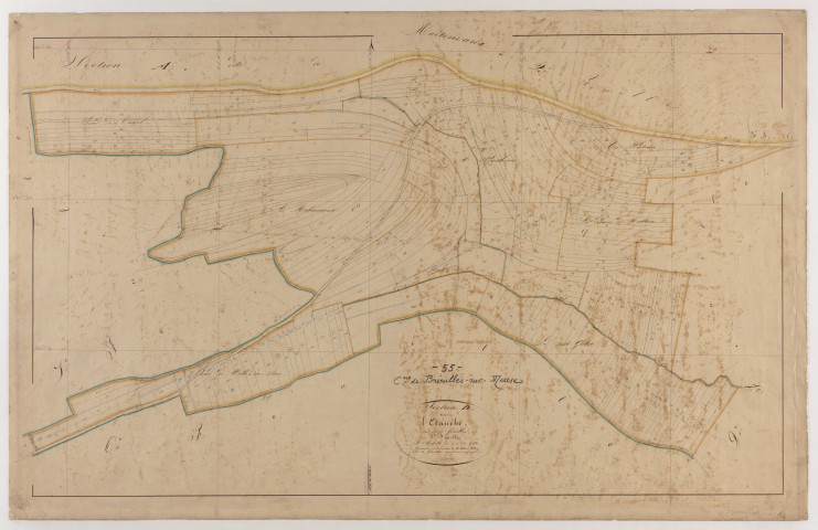 BRIEULLES-SUR-MEUSE - Section D - de l'Etanche - feuille 08