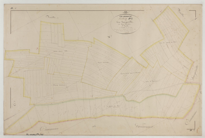 CHARDOGNE - Section D vers Hargeville feuille 05