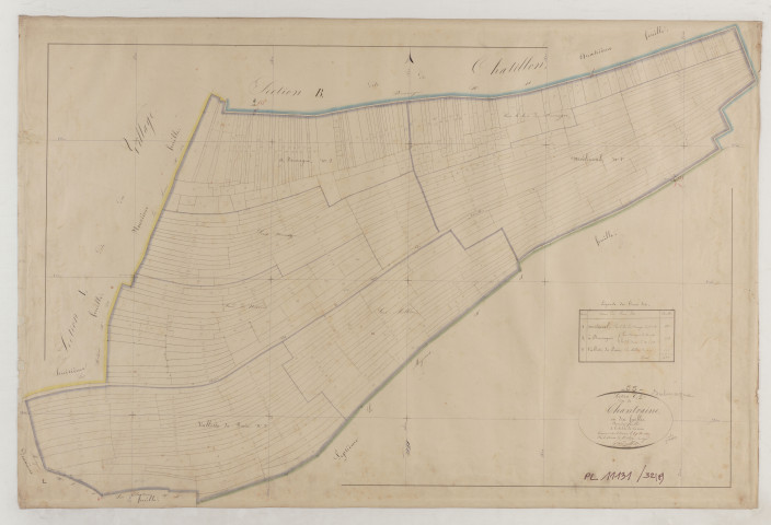 SALMAGNE - Section C de Chantraine feuille 01