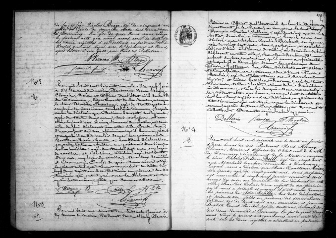 Naissances, Mariages, Décès (1861)