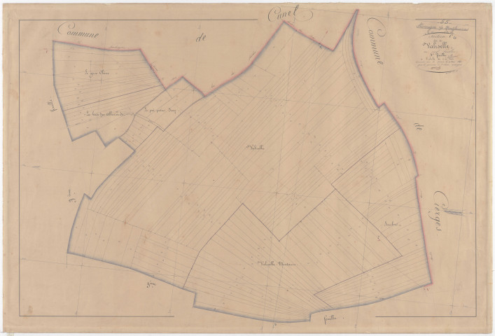 ROMAGNE-SOUS-MONTFAUCON - Section C - de Valiselle - feuille 04