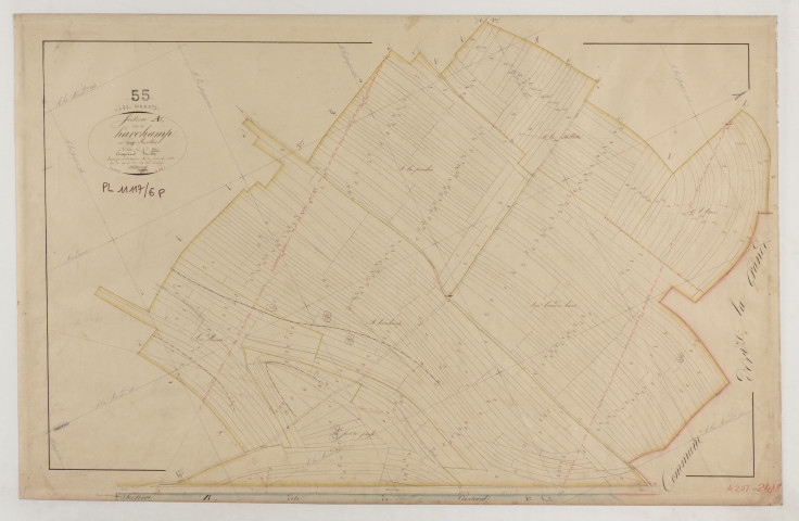 MARATS (LES) - Section A de Harchamp feuille 05