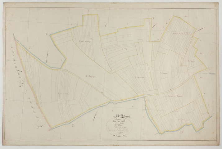 THILLOMBOIS - Section A des Bois feuille 03