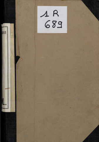 1920 - Registre matricules n° 501-1000
