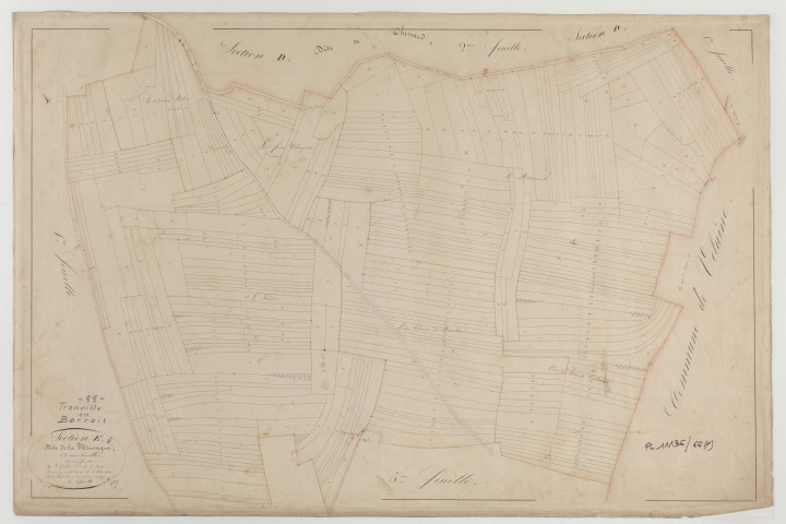 TRONVILLE - Section E de la Montagne feuille 06