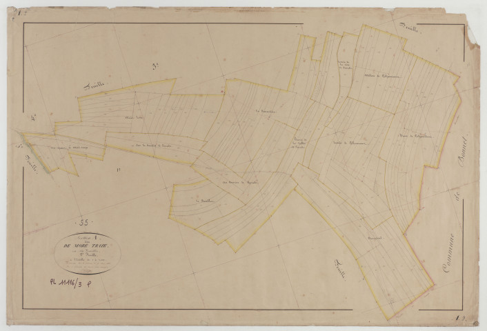 MANDRES - Section A de More-Traye feuille 02