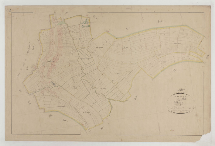 VARVINAY - Section B du Village feuille 04