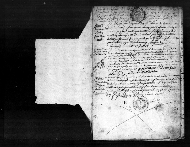 Baptêmes, Mariages, Sépultures (1759-1760)