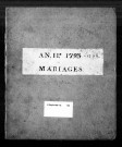 Mariages (1793-1794-n II)