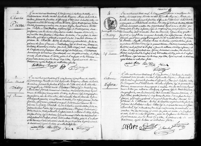 Naissances, Mariages, Décès (1839-1839)