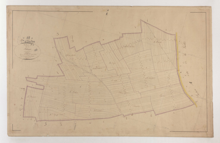 OSCHES - Section C - de Blanc - feuille 04