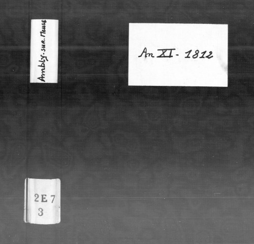 Naissances, Mariages, Décès (1803-1812)