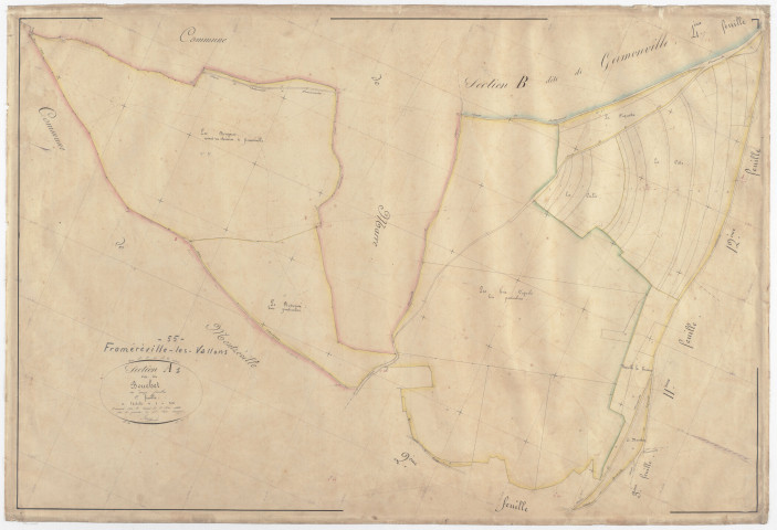 FROMEREVILLE - Section A - du Bouchet - feuille 01