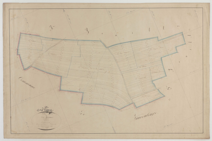 UGNY - Section B des Varennes feuille 04