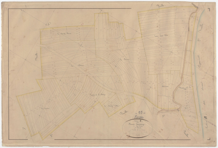 FORGES - Section A - devant Consenvoye - feuille 07