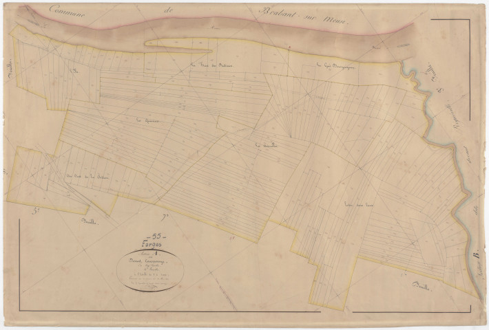 FORGES - Section A - devant Consenvoye - feuille 06