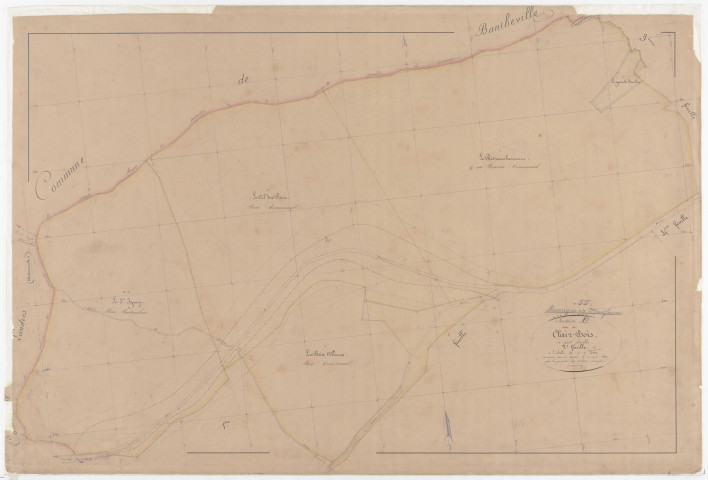 ROMAGNE-SOUS-MONTFAUCON - Section A - de Clair-Bois - feuille 02