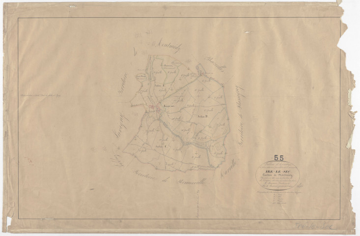 IRE-LE-SEC - Tableau d'assemblage - feuille 01