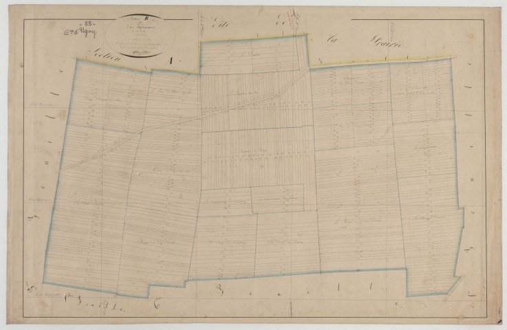 UGNY - Section B des Varennes feuille 02