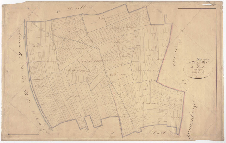 TILLY - Section C - du Mont - feuille 03