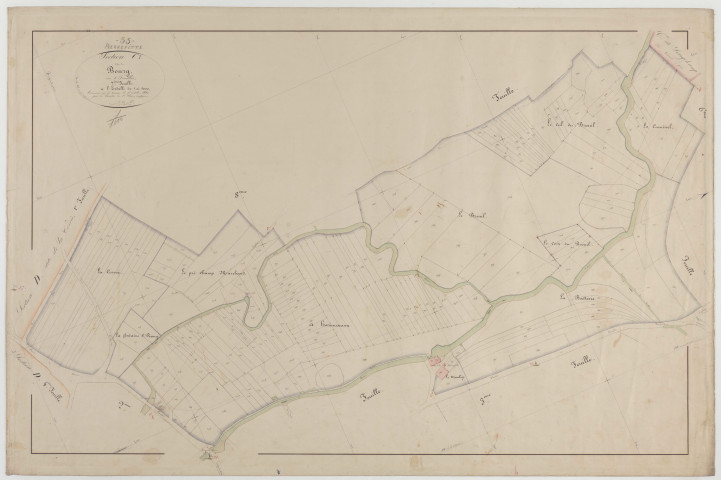 PIERREFITTE - Section C du Bourg feuille 07