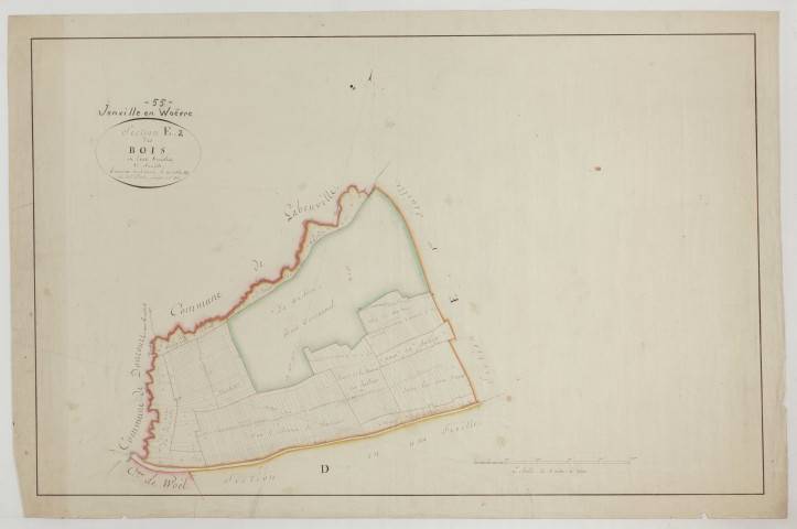 JONVILLE - Section E des Bois feuille 02