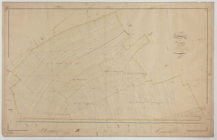 GONDRECOURT - Section A de Beaupré feuille 04