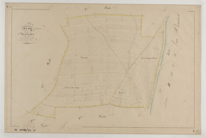 CONDE - Section G des Malades feuille 07