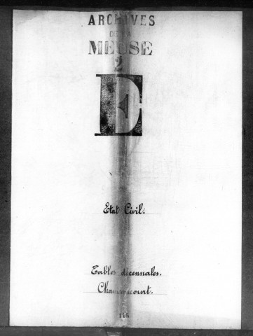 Tables décennales (1793-1902)