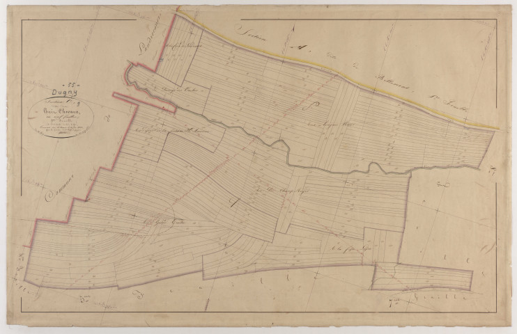 DUGNY - Section C - des Huit Chevaux - feuille 09